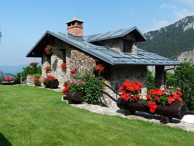 letní dům v horách